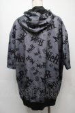 画像2: NieR Clothing / 転写ZIPパーカー  グレー S-25-09-10-032-PU-TO-HR-ZI (2)