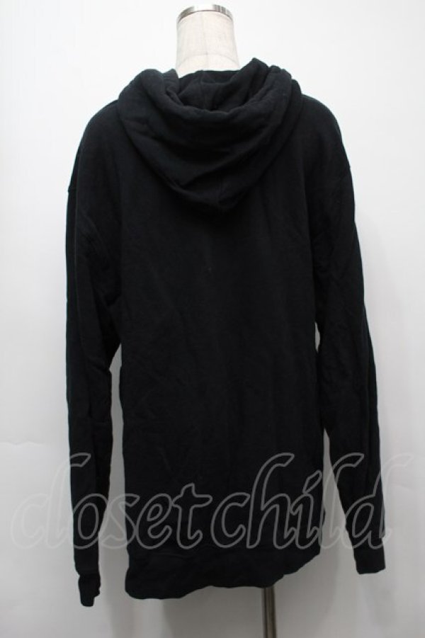 画像2: NieR Clothing / プリントフードプルパーカー  黒 S-25-09-10-037-PU-TO-HR-ZI (2)