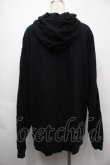 画像2: NieR Clothing / プリントフード付きプルオーバー  黒 S-25-09-11-040-PU-TO-HR-ZI (2)