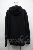 画像2: NieR Clothing / プリントフード付きプルオーバー  黒 S-25-09-11-041-PU-TO-HR-ZI (2)