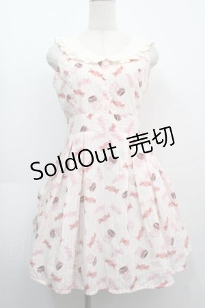 画像: Ank Rouge / キャンディストライプワンピース  ピンク S-25-09-11-051-CA-OP-HR-ZS