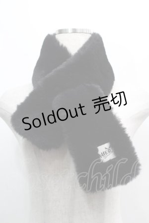 画像: NieR Clothing / ファーティペット  黒 S-25-09-11-008-PU-ZA-HR-ZS