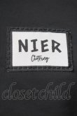 画像2: NieR Clothing / ロゴリュック  黒 S-25-09-11-012-PU-BG-HR-ZS (2)