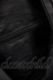 画像5: NieR Clothing / ロゴリュック  黒 S-25-09-11-012-PU-BG-HR-ZS (5)