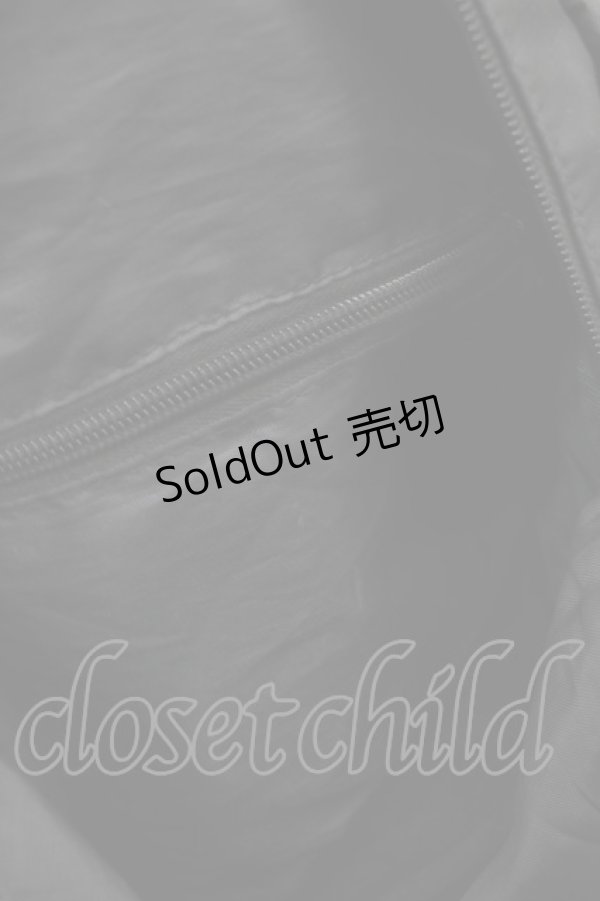 画像5: NieR Clothing / ロゴリュック  黒 S-25-09-11-012-PU-BG-HR-ZS (5)