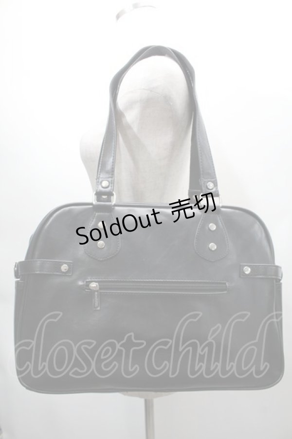 画像3: ALGONQUINS / 刺 Ｘクロスバッグ  黒Ｘ紫 S-25-09-11-013-AL-BG-HR-ZS (3)