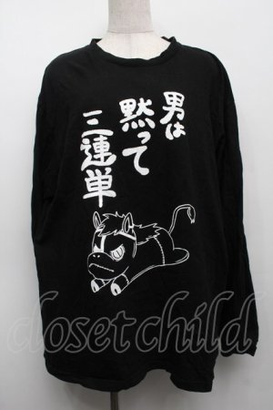 画像: NieR Clothing / プリントロンT  黒 S-25-09-11-030-PU-TO-HR-ZS