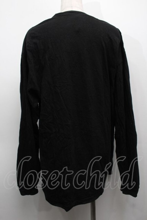画像2: NieR Clothing / プリントロンT  黒 S-25-09-11-030-PU-TO-HR-ZI (2)
