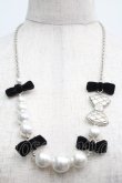 画像1: Angelic Pretty / Cinema Dollネックレス  シルバー S-25-09-12-036-AP-ZA-AS-ZS (1)