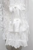 画像4: BABY,THE STARS SHINE BRIGHT / Princess Lacy Bouquetブラウス  白 S-25-09-12-038-BA-TO-HR-ZS (4)