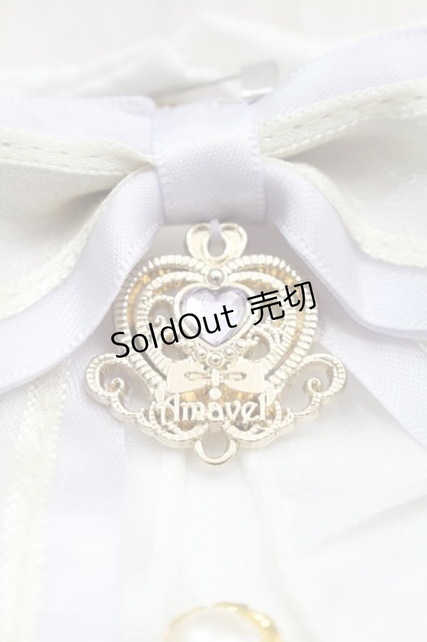 画像4: Amavel / Magical Cosmic Cosmetic半袖ブラウス  白 S-25-09-12-043-CA-BL-AS-ZS (4)