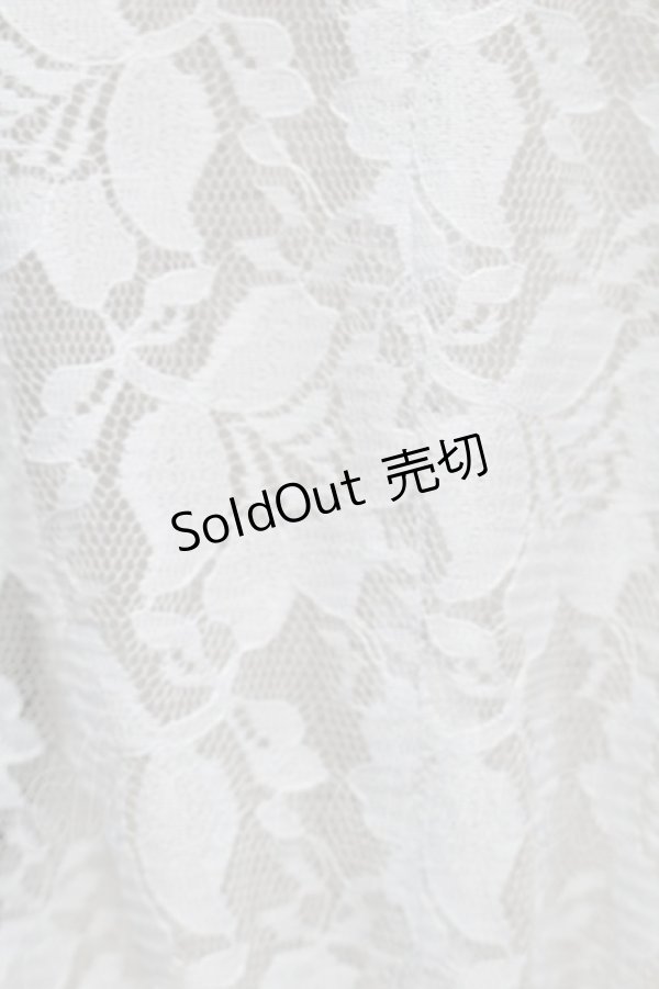 画像3: 【SALE】Angelic Pretty / Lacy Girlブラウス  グレー S-25-09-12-049-AP-BL-HR-ZT065 (3)