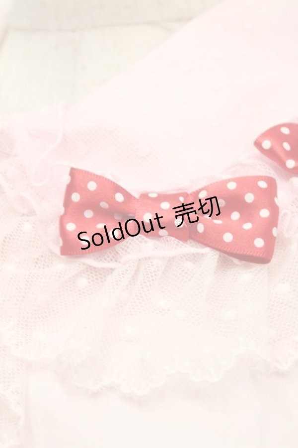 画像4: Angelic Pretty / Dreamy Dolce Ribbonブラウス  ピンク S-25-09-12-051-AP-BL-SZ-ZS (4)
