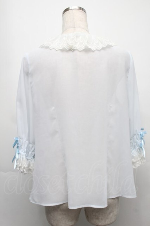 画像2: Angelic Pretty / Sanctuaryブラウス  サックス S-25-09-12-052-AP-BL-AS-ZS (2)