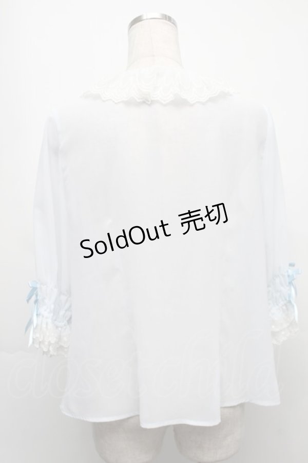 画像2: Angelic Pretty / Sanctuaryブラウス  サックス S-25-09-12-052-AP-BL-AS-ZS (2)