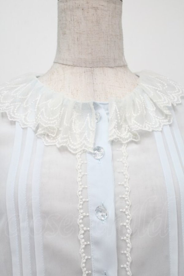 画像4: Angelic Pretty / Sanctuaryブラウス  サックス S-25-09-12-052-AP-BL-AS-ZS (4)
