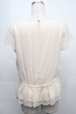 画像2: LOLITAその他(お買取対象外) /  ドットシフォントップス  オフ S-25-09-12-059-LO-TO-HR-ZT352 (2)