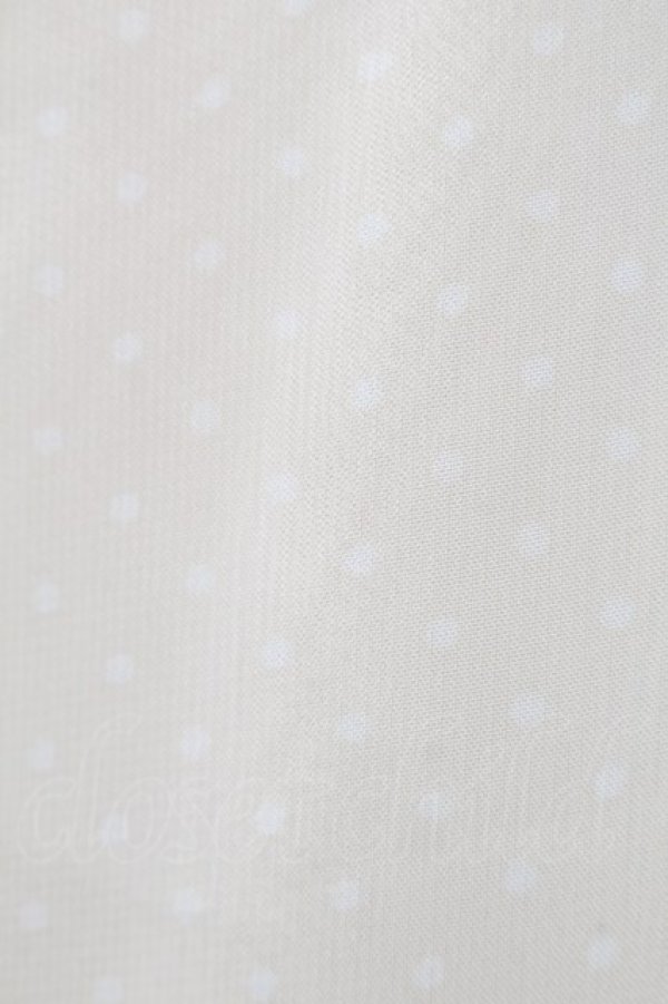 画像3: LOLITAその他(お買取対象外) /  ドットシフォントップス  オフ S-25-09-12-059-LO-TO-HR-ZT352 (3)
