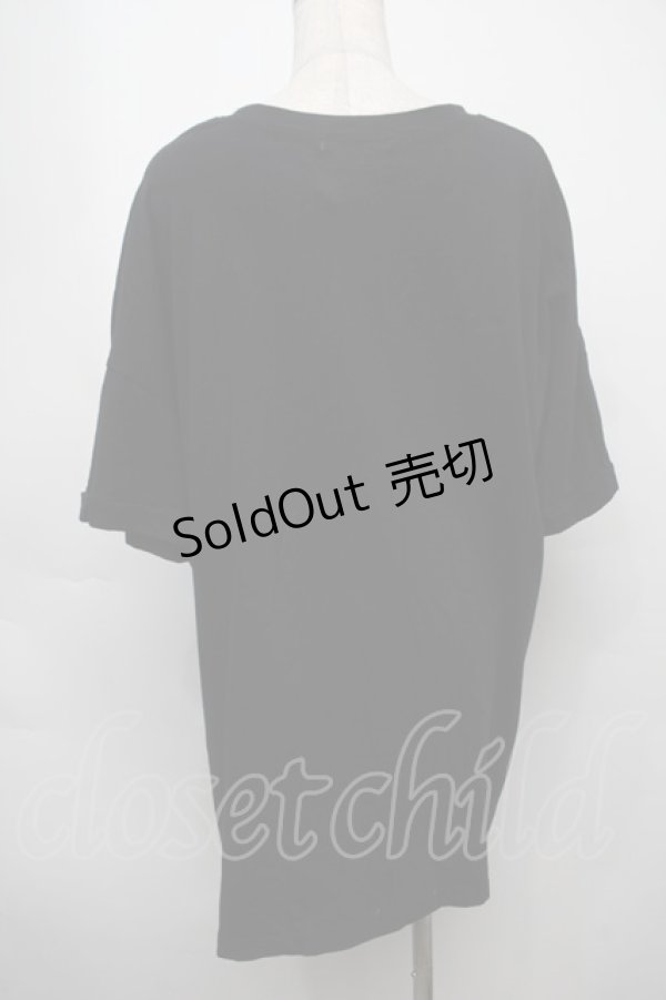 画像2: Ank Rouge / アンチは全員暇人ニートTe  黒 S-25-09-12-061-CA-TO-AS-ZS (2)