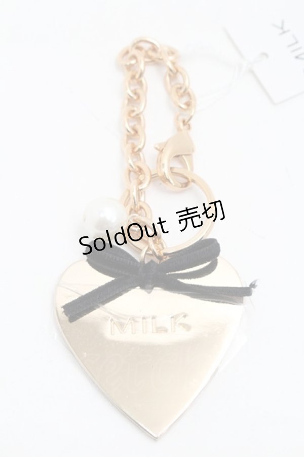 画像1: MILK / ハートチャームリング   S-25-09-12-017-ML-AC-ET-ZS (1)
