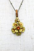 画像2: Michal Negrin / クリスタルフラワーズネックレス   S-25-09-12-029-LO-AC-AS-ZS (2)