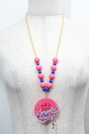 画像: Angelic Pretty / Neon Musicネックレス  ピンク S-25-09-12-033-AP-AC-AS-ZS