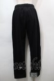 画像2: KRY CLOTHING / ハーネス付きスウェットパンツ  黒 S-25-09-13-057-EL-PA-HR-ZS (2)