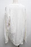 画像2: NieR Clothing / プリントスウェットトップス  白 S-25-09-13-007-PU-TO-HR-ZI (2)