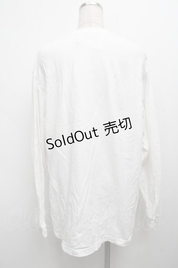 画像2: NieR Clothing / プリントロンT  白 S-25-09-13-009-PU-TO-HR-ZS (2)