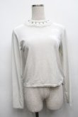 画像1: Jamie エーエヌケー / スタッズベロアトップス  オフ S-25-09-13-010-LO-TO-HR-ZS (1)