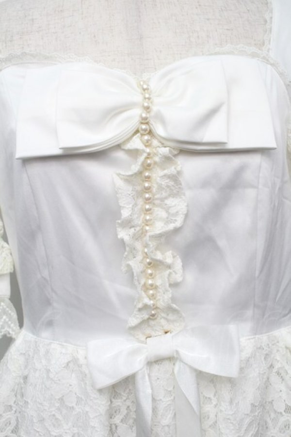Angelic Pretty / Little Ladyワンピース オフ S-25-09-13-036