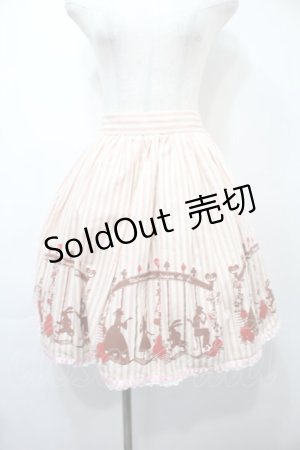 画像: metamorphose / wonder silhouetteスカート  ピンク S-25-09-15-051-ME-SK-AS-ZS