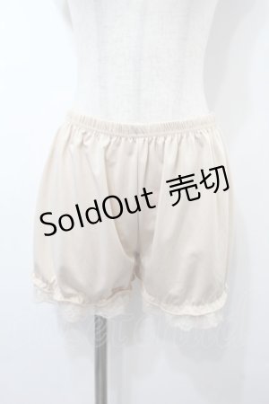画像: m petit by misako / ペチパンツ  ベージュ S-25-09-15-062-LO-PA-HR-ZS