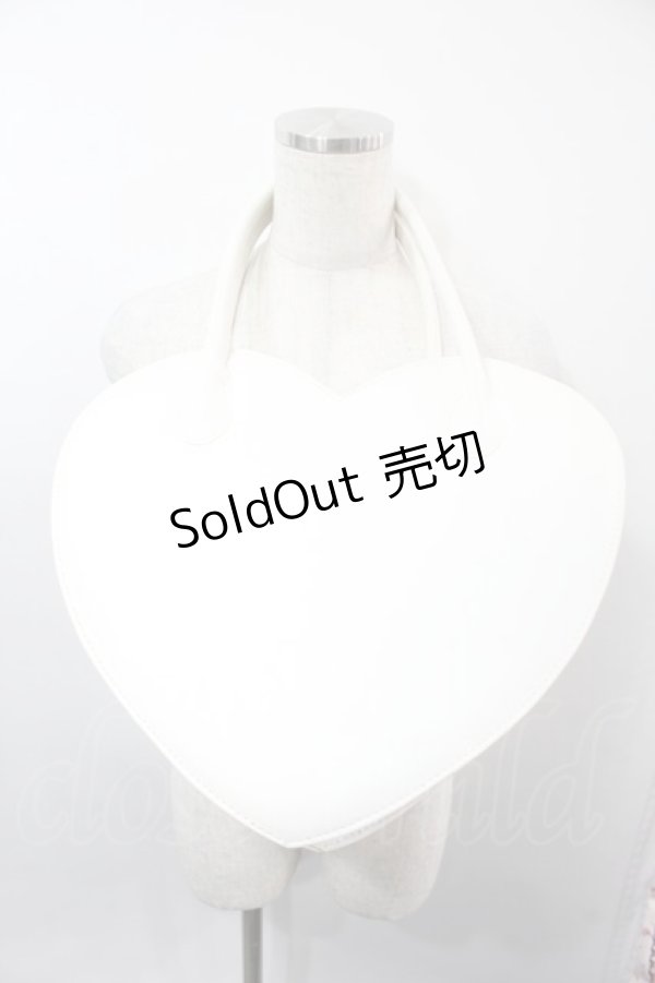 MILK ハートバッグ　白　ホワイト ハート バッグ（ハンドバッグ）｜MILK（ミルク）のファッション
