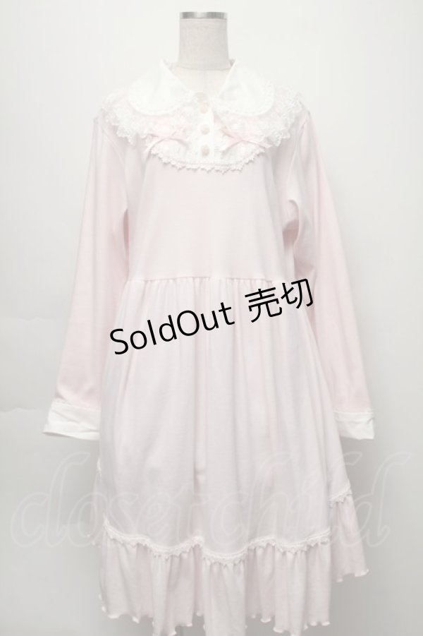 画像1: MAM / ラブリーパルテールローズジレ風ワンピース  ピンク S-25-09-16-041-LO-OP-AS-ZS (1)