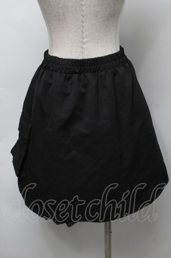 画像2: NieR Clothing / ZIP切替スカート  黒ｘ紫 S-25-09-16-058-PU-SK-HR-ZS (2)