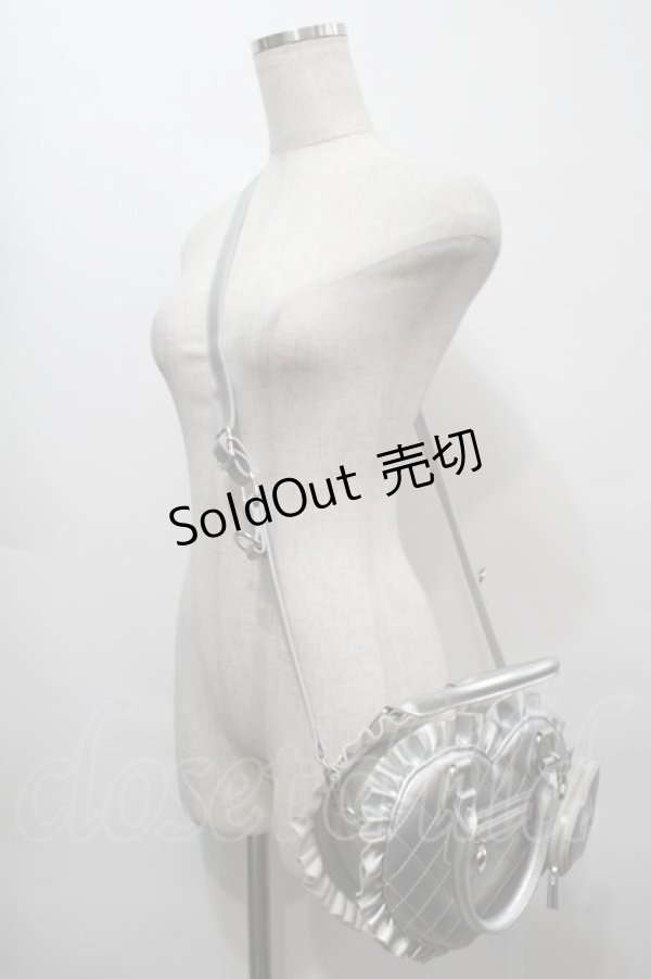 画像4: Lolime / Darling With Me ハートショルダーバッグ  シルバー S-25-09-16-010-LO-BG-AS-ZS (4)