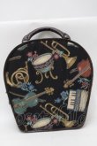 画像2: Jane Marple / 楽器ゴブラン楽器ケース型バッグ  黒 S-25-09-16-016-JM-BG-HR-ZS (2)