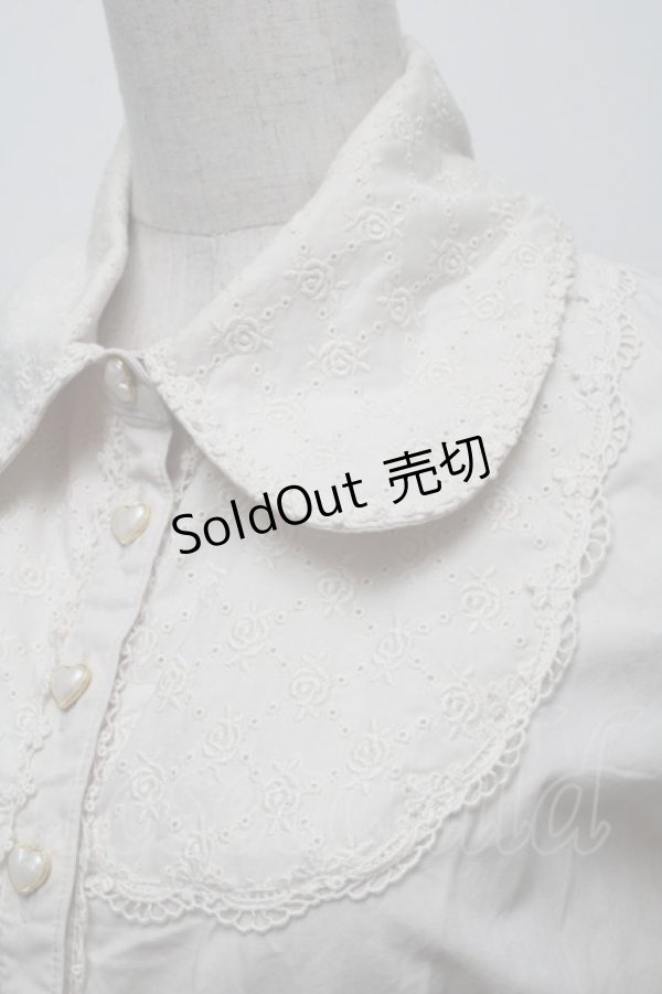 画像3: Mary Magdalene / ペルルドールブラウス  キナリ S-25-09-16-026-CL-BL-HR-ZS (3)