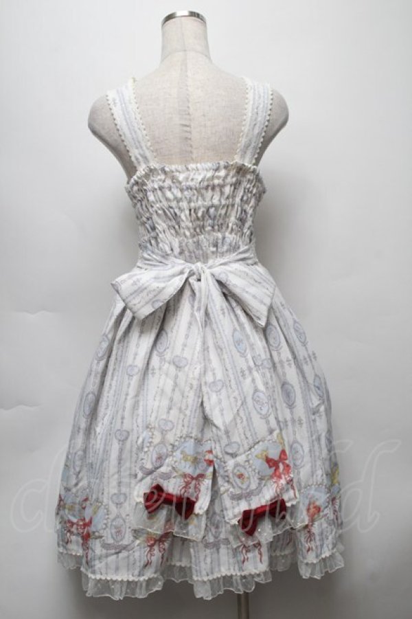 metamorphose / 思い出のすずらんフリルジャンパースカート オフ