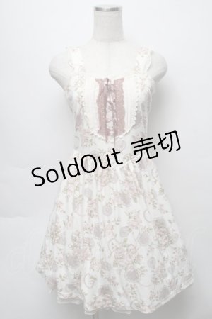 画像: axes femme / 花柄ワンピース  オフ S-25-09-16-029-AX-OP-AS-ZS
