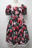 画像5: Angelic Pretty / Fresh Strawberry Dinerワンピース  黒 S-25-09-17-027-AP-OP-HR-ZT056 (5)