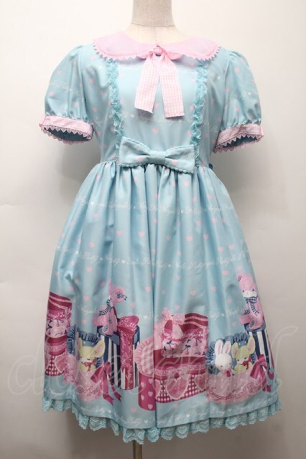 画像1: Angelic Pretty /Lovely Toyboxワンピース  サックス S-25-09-17-031-AP-OP-AS-ZT082 (1)