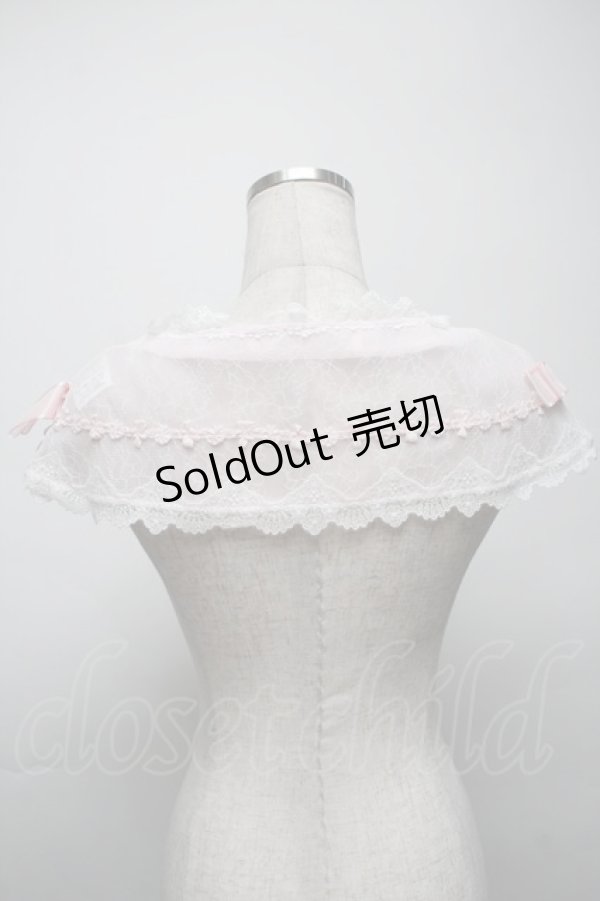 画像2: BABY,THE STARS SHINE BRIGHT / Lady Lacy Plumeria  あなたの幸せを願う花束 ケープ  ピンク S-25-09-17-005-BA-JA-SA-ZS (2)