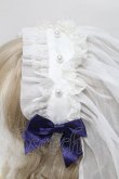 画像3: Angelic Pretty / シスターベールヘッドドレス  白ｘ青 S-25-09-17-007-AP-AC-AS-ZS (3)