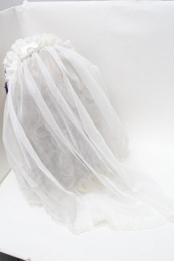 画像4: Angelic Pretty / シスターベールヘッドドレス  白ｘ青 S-25-09-17-007-AP-AC-AS-ZS (4)