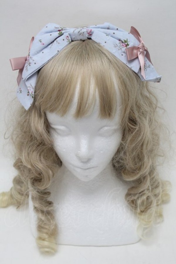 画像2: Miss Point / 花とアリス　カチューシャ  サックス S-25-09-17-008-LO-AC-HR-ZS (2)