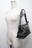 画像3: Jean Paul GAULTIER / レザーショルダーバッグ  黒 S-25-09-17-012-GO-BG-AS-ZS (3)