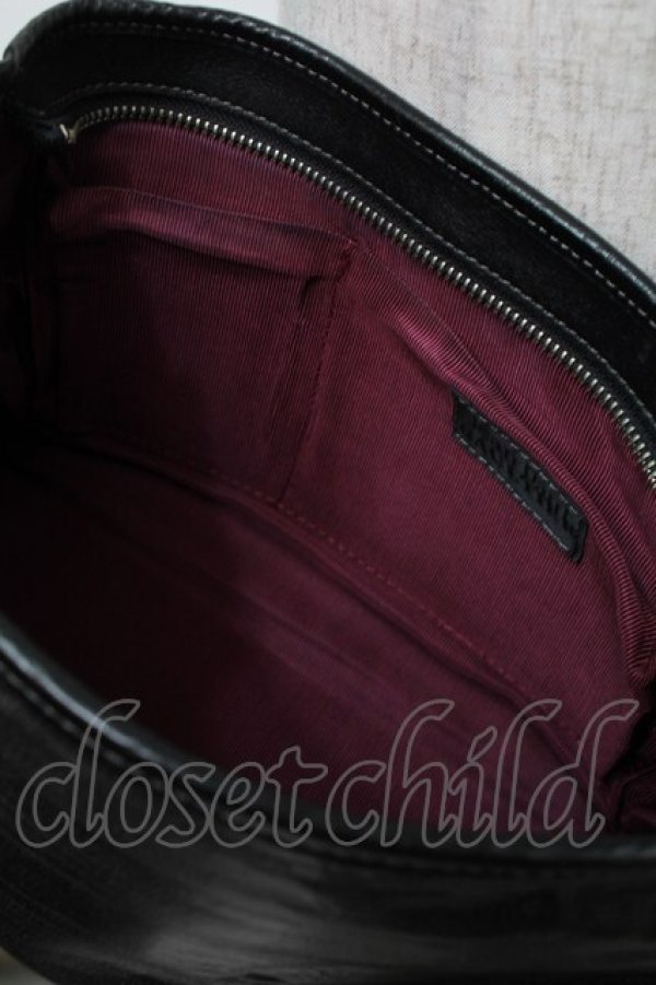 画像5: Jean Paul GAULTIER / レザーショルダーバッグ  黒 S-25-09-17-012-GO-BG-AS-ZS (5)