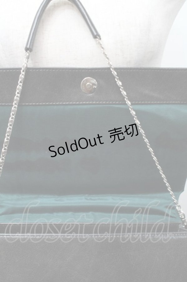 画像4: Jean Paul GAULTIER / スタッズショルダーバッグ  黒 S-25-09-17-013-GO-BG-AS-ZS (4)